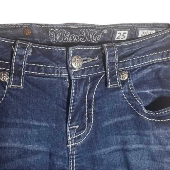 Miss Me Women’s Skinny Leg Jeans Size 25 - Picture 5 of 6